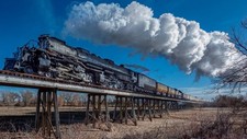 Union Pacific Photo BIG Boy  Steam Locomotive 4014 Railroad print UP train