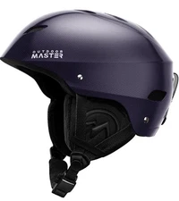 OutdoorMaster Kelvin Carbon Fiber Ski Helmet - Snowboard Helmet Sz- Med