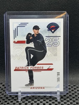Patrick Forbes 2025 Prospect Edition Prospect Ticket  Blue #190/199 #118 D'backs