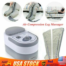 Pneumatic Compression Leg Massager Machine Pump Boots For Lymphedema Recover