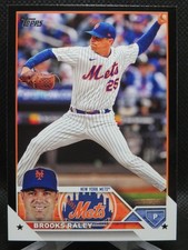 BROOKS RALEY 2023 TOPPS UPDATE BLACK BORDER SP #D 16/72 METS