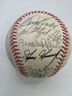Multi Signed MLB Greats Official Baseball - JSA LOA - 12 Signatures - HOF - Rare