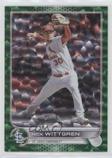 2022 Topps Update Green Foil 306/499 Nick Wittgren #US202 f2v