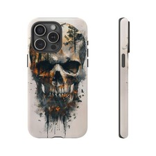 Outdoors Skull Tough Case For IPhone , Phone Cover Protective