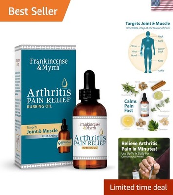 Arthritis Pain Relief Rubbing Oil   Arthritis Pain Reliever with Frankincense...