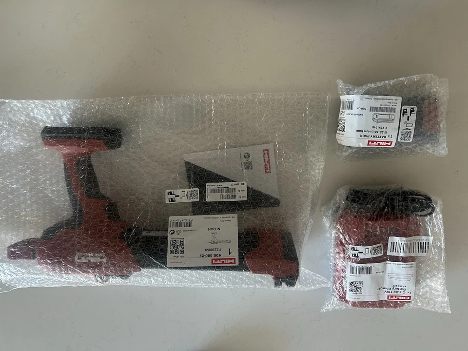 NURON Hilti HDE 500-22 / C 4-22 115V / BATERÍA B 22-55 PAQUETE NUEVO **NUEVO** Foto 3 de 4