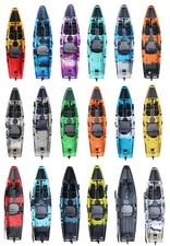 9.5Ft Raptor Modular Propeller Drive Pedal Fishing Kayak 380Lbs Capacity 2 Piece