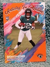 2025 Rookies & Stars #8 Travis Hunter Artistry In Motion Orange 53/125 (RC) 🔥🔥