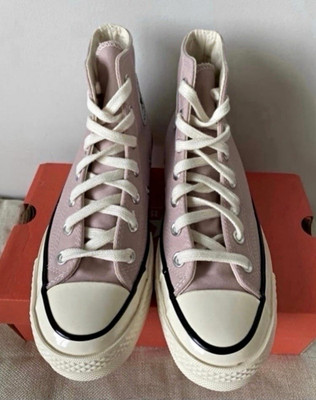 Converse Chuck 70 Hi High Top Sneakers Stone Mauve/Egret/Black A00749C