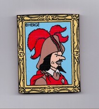 HERGE . TINTIN ( RACKHAM ) . MAGNET EN BOIS . 1990' . TROUSSELIER . ( MAG 4 )