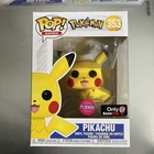 Funko Pop! Vinyl: Pokémon - Pikachu (Flocked) - GameStop #353 w protector