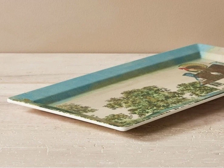 John Derian x Target Perched Turkey Melamine Serving Tray Rectangular Farmhouse - Image 4 of 4