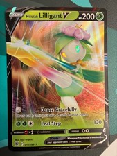 Hisuian Lilligant V 017/189 Holo UR Astral Radiance Pokemon NM