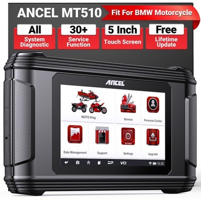 ANCEL MT510 For BMW Motorcycle All System OBD2 Diagnostic Scanner TPS ECU Reset