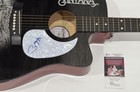 CARLOS SANTANA SIGNED CUSTOM ACOUSTIC GUITAR AUTOGRAPHED LEGEND JSA COA — photo 2