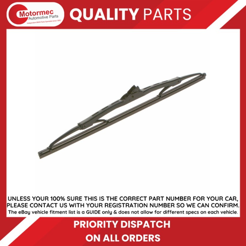 Rear Wiper Blade fits BMW 530D E61 3.0D 04 to 10 Bosch Top Quality Guaranteed - Image 14