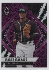 2021 Panini Chronicles Phoenix Purple Velocity Manny Machado #24 0uf1