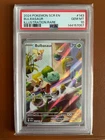 Pokémon Bulbasaur 143/142 Sv07: Stellar Crown Holo Illustrator Rare PSA 10