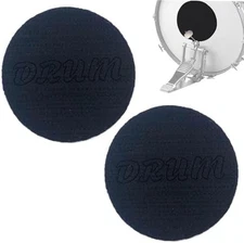 Bass Drum Mute Pads for Sound Dampening Practice