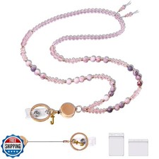 EHEART Retractable Teacher Lanyards for ID Badges and Keys, Cute Personalized