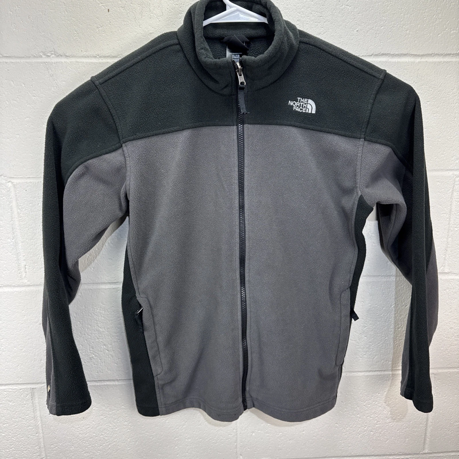 The North Face Khumbu AUTE Full Zip Fleece Youth Jacket Size XL 18/20