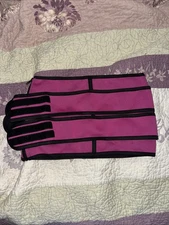 Waist Trainer Women Sweat Trimmer Belt Stomach Fat Burner Size L