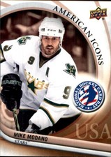 Mike Modano DALLAS STARS 2011-12 Upper Deck NATIONAL HOCKEY CARD DAY USA #13