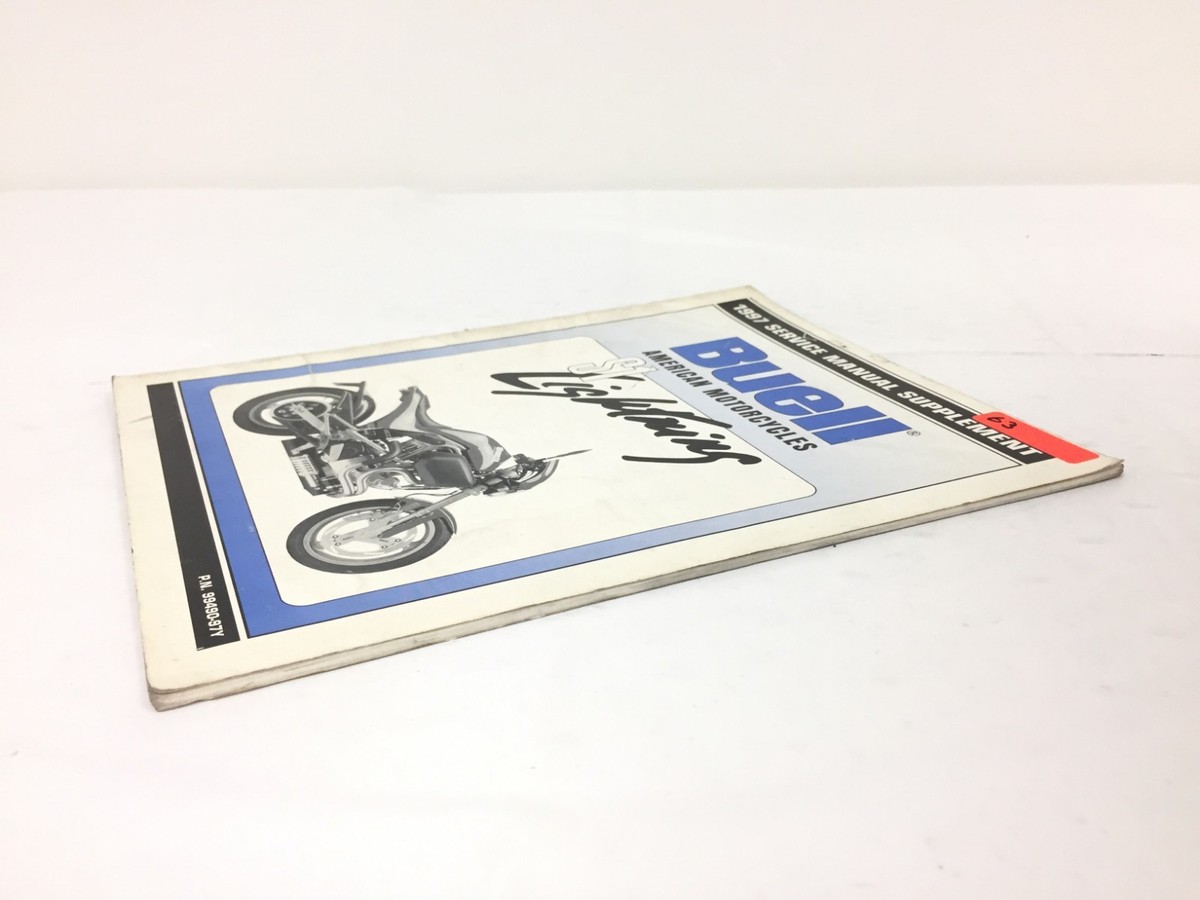 ビューエルS1 ライトニング 日本語サービスマニュアル 1996-1997 日本語版 サービスマニュアル 96-97 S1 Buell ビューエル SV057
