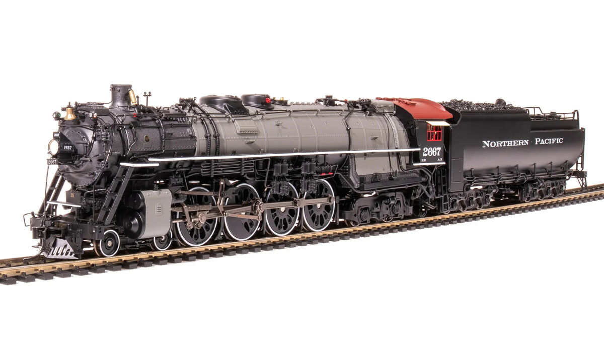 BLI 6962 HO Scale 4-8-4 A-3 Steam Loco Northern Pacific 2667 Hybrid Hybrid Parag BLI 6962 HO Scale 4-8-4 A-3 Steam Loco Northern Pacific 2667 Hybrid Hybrid Parag