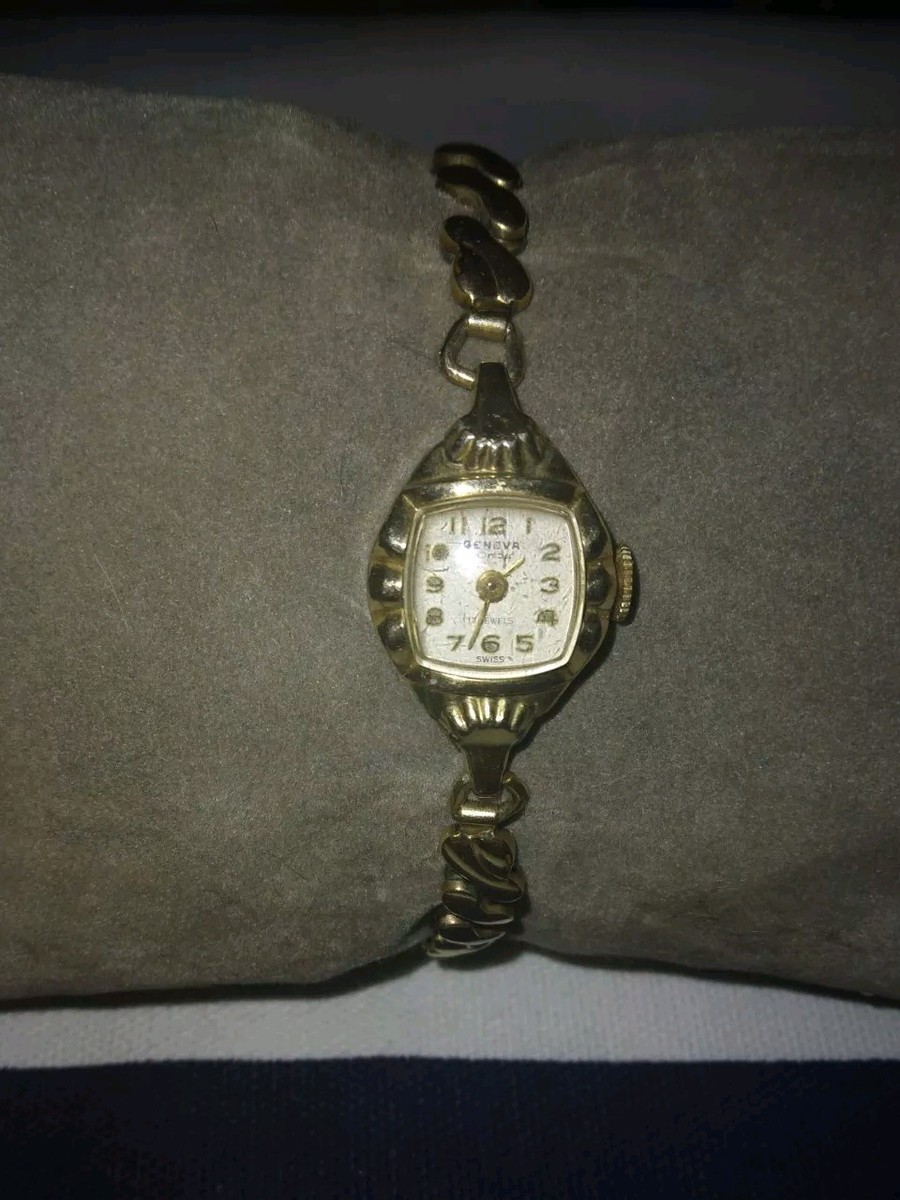 Vintage Women's Geneva For Orloff Watch, Swiss, 17 Jewel, Needs