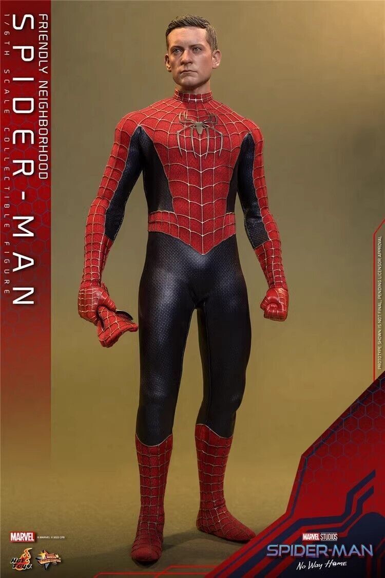 1/6 Hot Toy MMS661 NO WAY HOME Friendly Neighborhood Spiderman