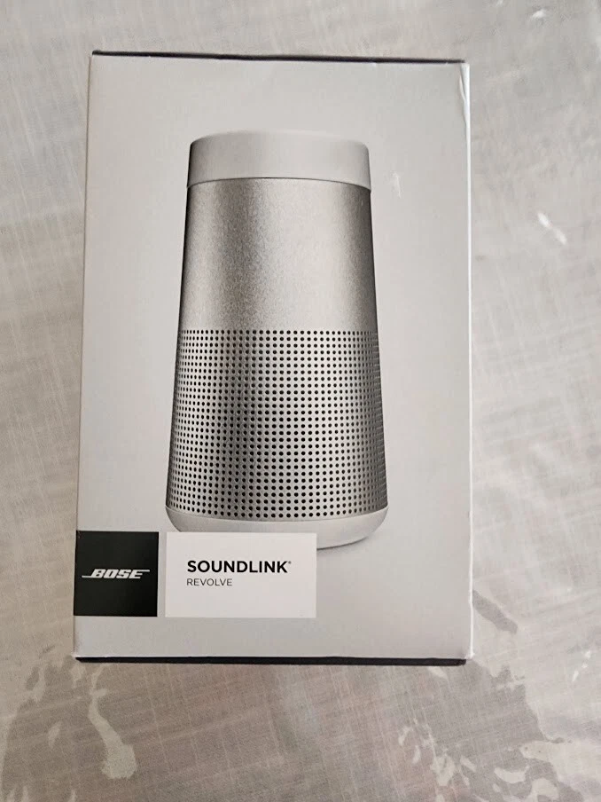 Bose SoundLink Revolve Bluetooth Speaker -Lux Silver | eBay