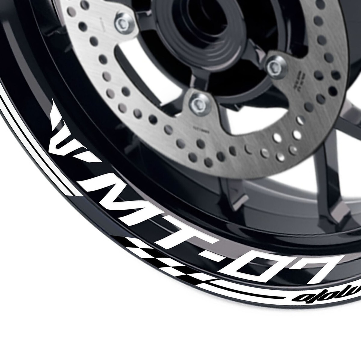 2x Green 255mm Stickers Revs Your Heart Suzuki Yamaha MT-07 MT-09 Most Colours