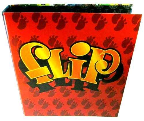 RARE 90s Vintage FLIP SKATEBOARDS Loose Leaf Binder X Concepts Diamond Back