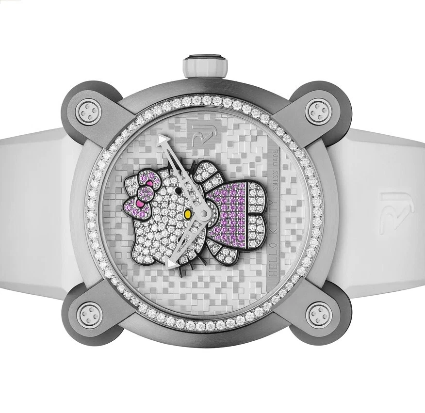 Romain Jerome Moon Invader Hello Kitty Full Wristwatch RJ.M.AU.IN