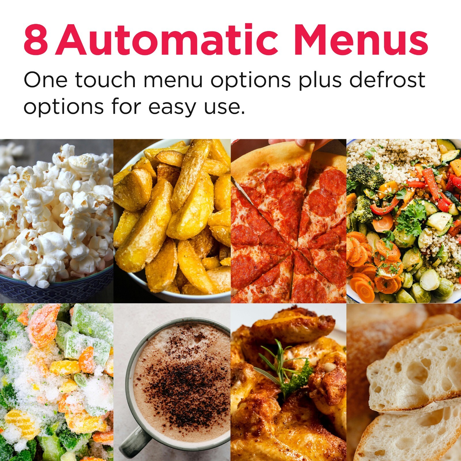 Frigidaire, 3 In 1, 1.1 Cu. Ft. Countertop Microwave Oven/Air Fryer/Convection