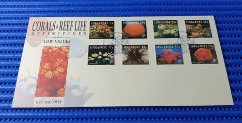 1994 Singapore First Day Cover Corals & Reef Life Definitives L.V. Stamp Issue - Picture 1 of 2
