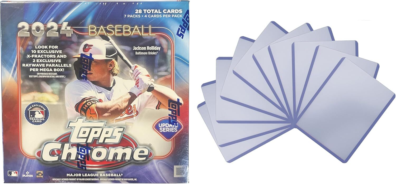 2024 Topps Chrome Update Baseball Mega Box In Stock for sale online eBay