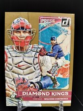 WILLSON CONTRERAS #/5 GOLD Press Proof 2022 Panini Donruss Baseball Diamond King