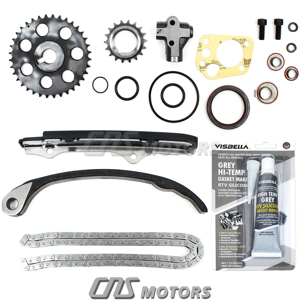 Timing Chain Kit For 89-97 Nissan 240SX Pickup Axxess Stanza 2.4L