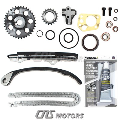 Timing Chain Kit For 89-97 Nissan 240SX Pickup Axxess Stanza 2.4L