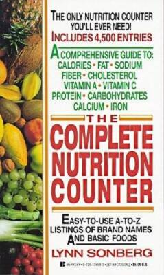 The Complete Nutrition Counter - Mass Market Paperback By Sonberg, Lynn - GOOD