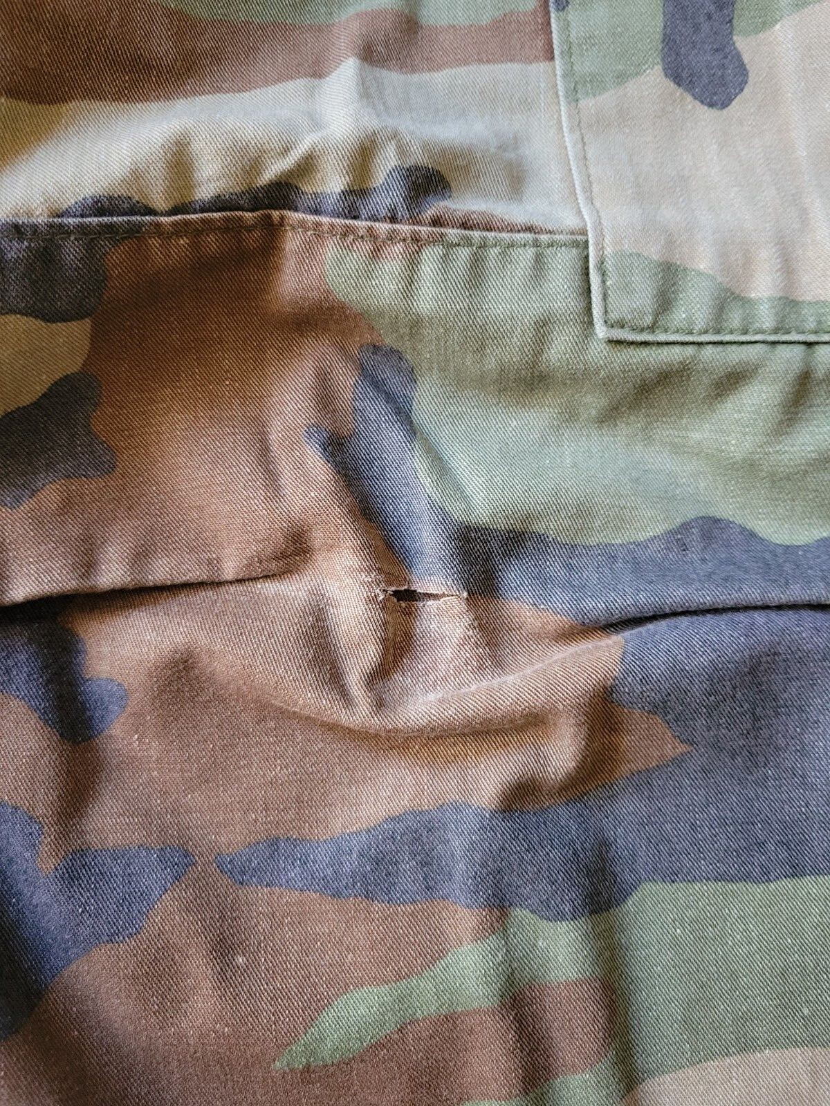 US Army Combat Camo Cargo Pants Men's 2734x31 Green … Gem