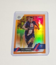 2022/23 Topps Chrome UEFA CC Orange/Gold Seismic Marco Verratti 
