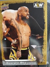 2022 Upper Deck AEW All Elite Wrestling - Gold #26 Scorpio Sky