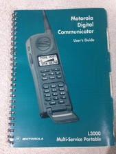 Vintage Motorola Digital Communicator L3000 Multi-Service Portable User's Guide
