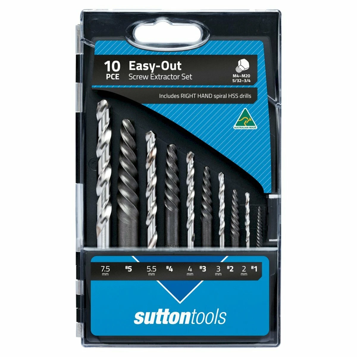 Sutton screw extractor set deals