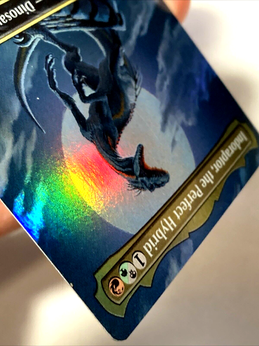 MTG Indoraptor, the Perfect Hybrid FOIL Universes Beyond: Jurassic World 15  NM | eBay