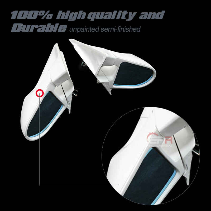 kei/jza80-supra　　リアガラス3面 セット For Toyota Supra JZA80 Fiber Glass Aero Mirror Ganador