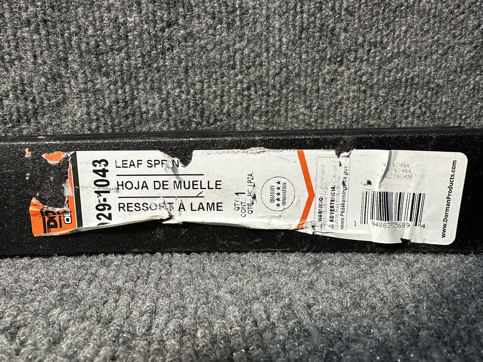 Dorman 9291043 Trailer Leaf Spring eBay